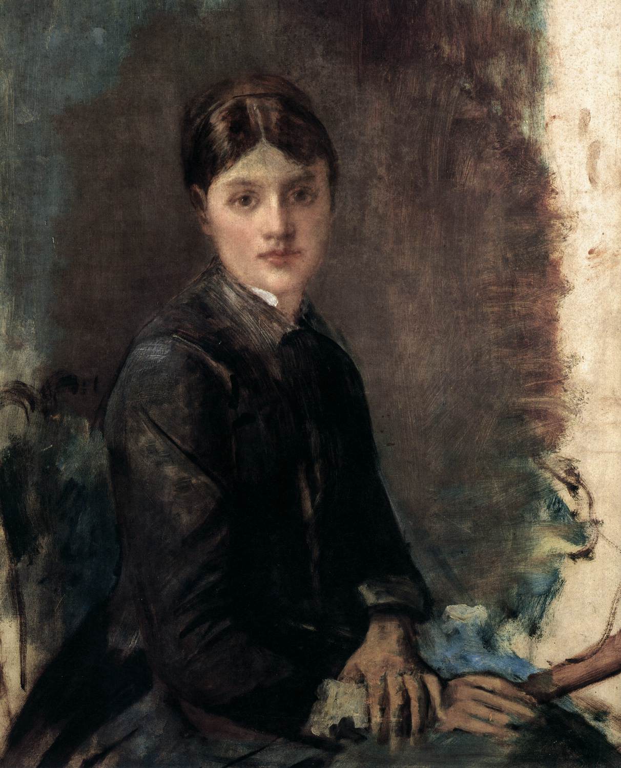 Portrait d'une jeune femme