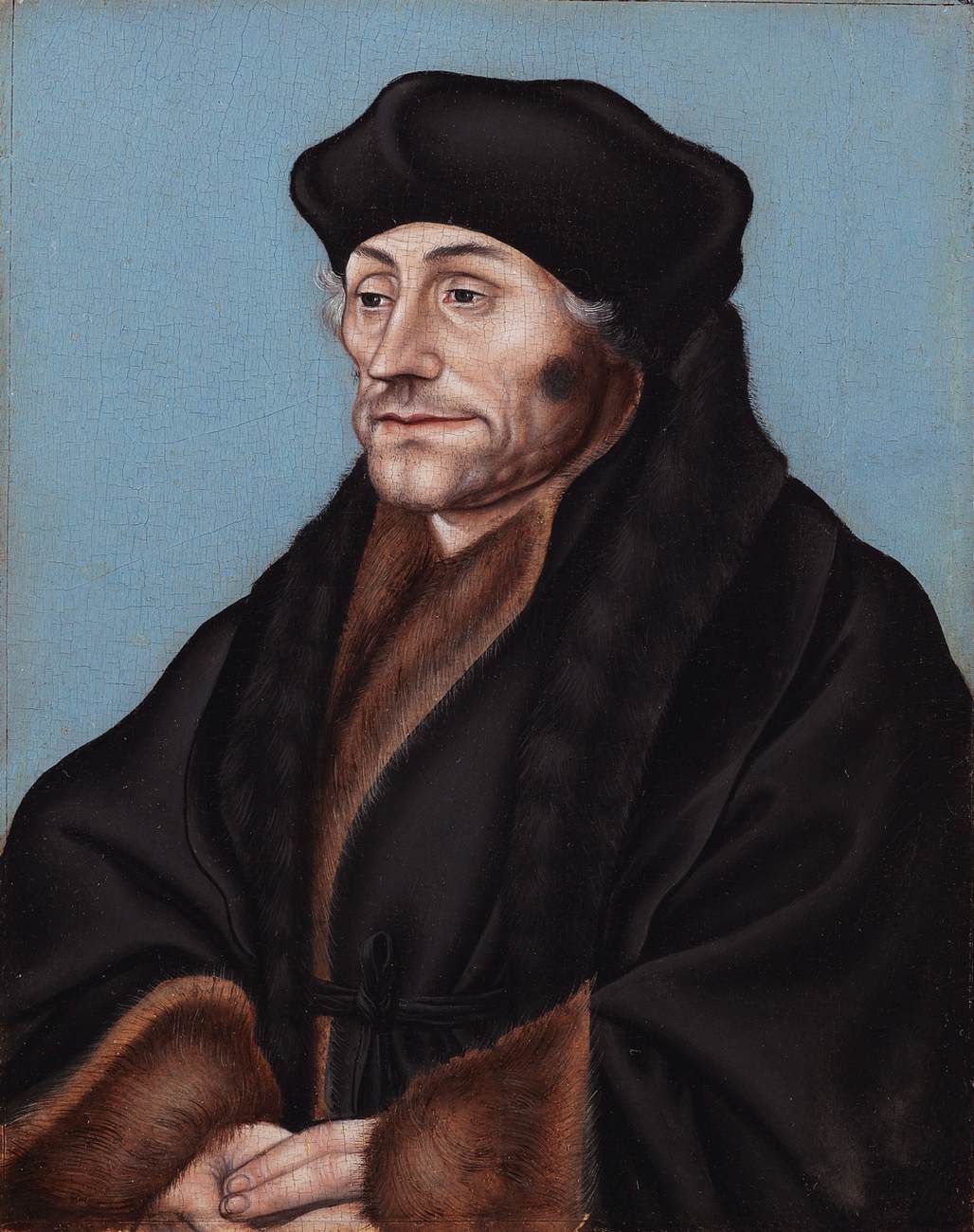 Portrait of Erasmus from Rotterdam