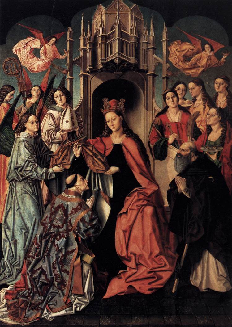 The Blessing of the Chasuble to Saint Ildefonso