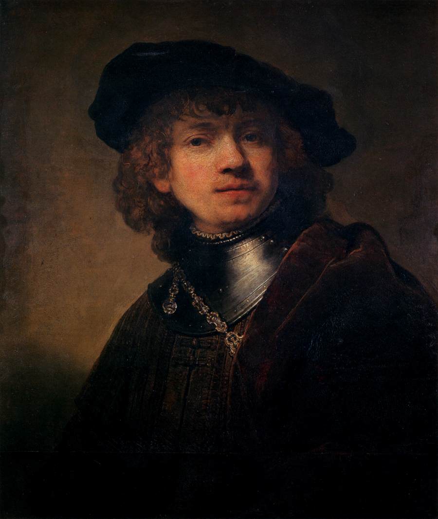 Self -portrait, gdy byłem młody