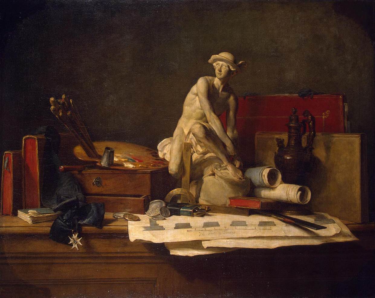 Still Life of The Attributes of the Arts