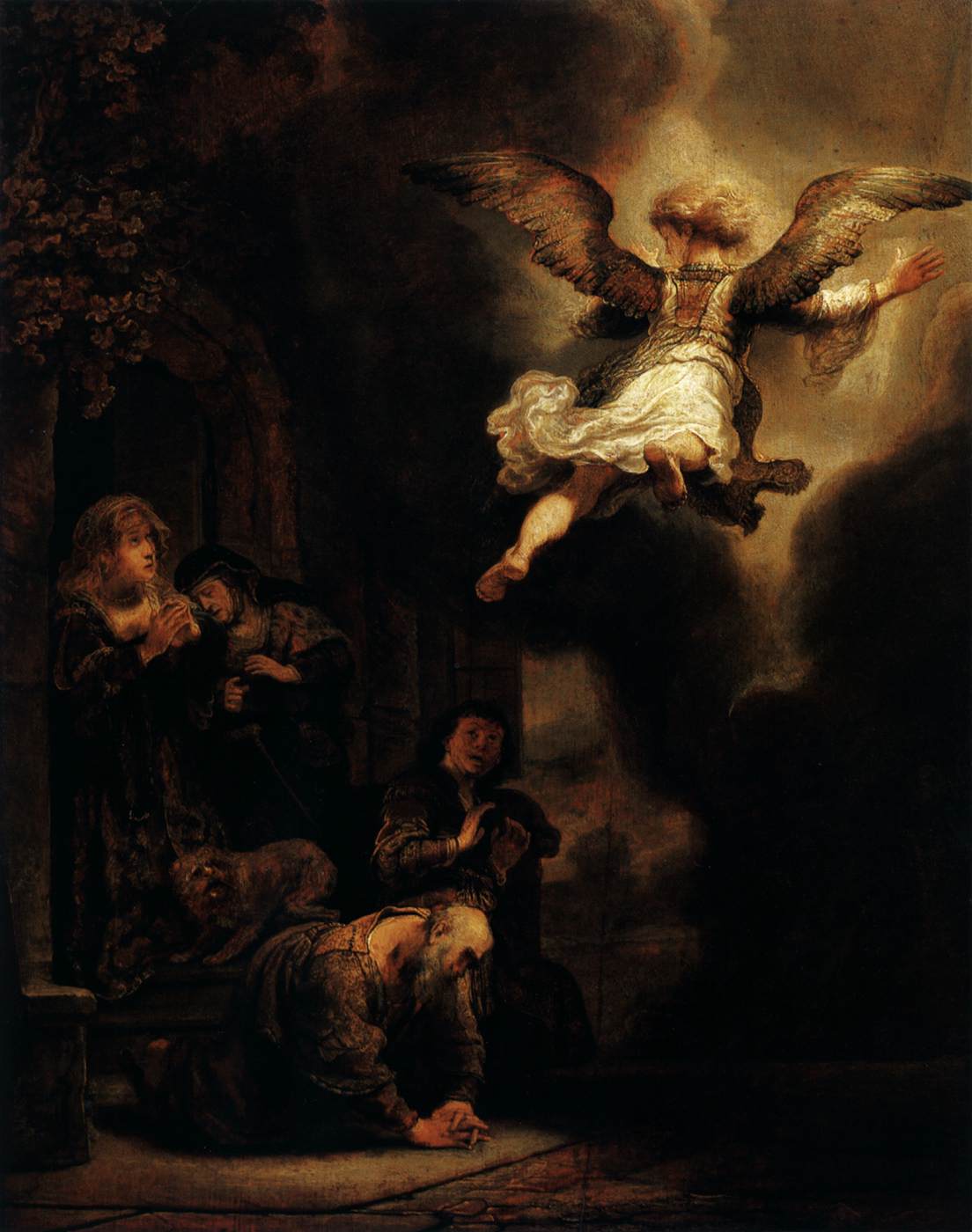 The Archangel Leaving the Family of Tobias