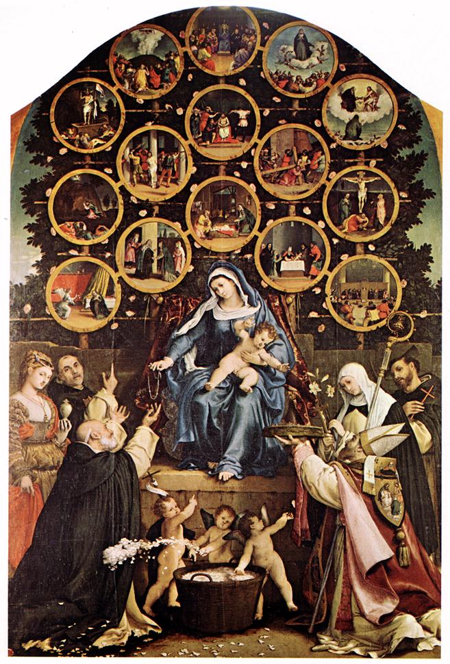 The Virgin of the Rosary