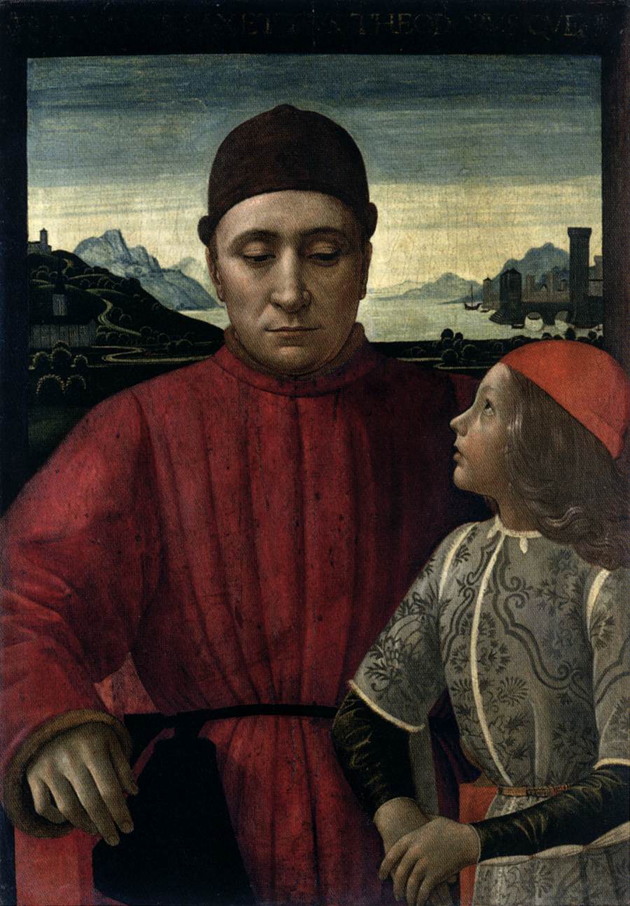 Francesco Sassetti e seu filho Teodoro II