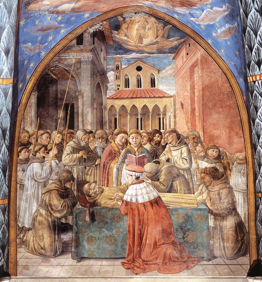 Scene della vita di San Francisco (Scena 12, South Wall)