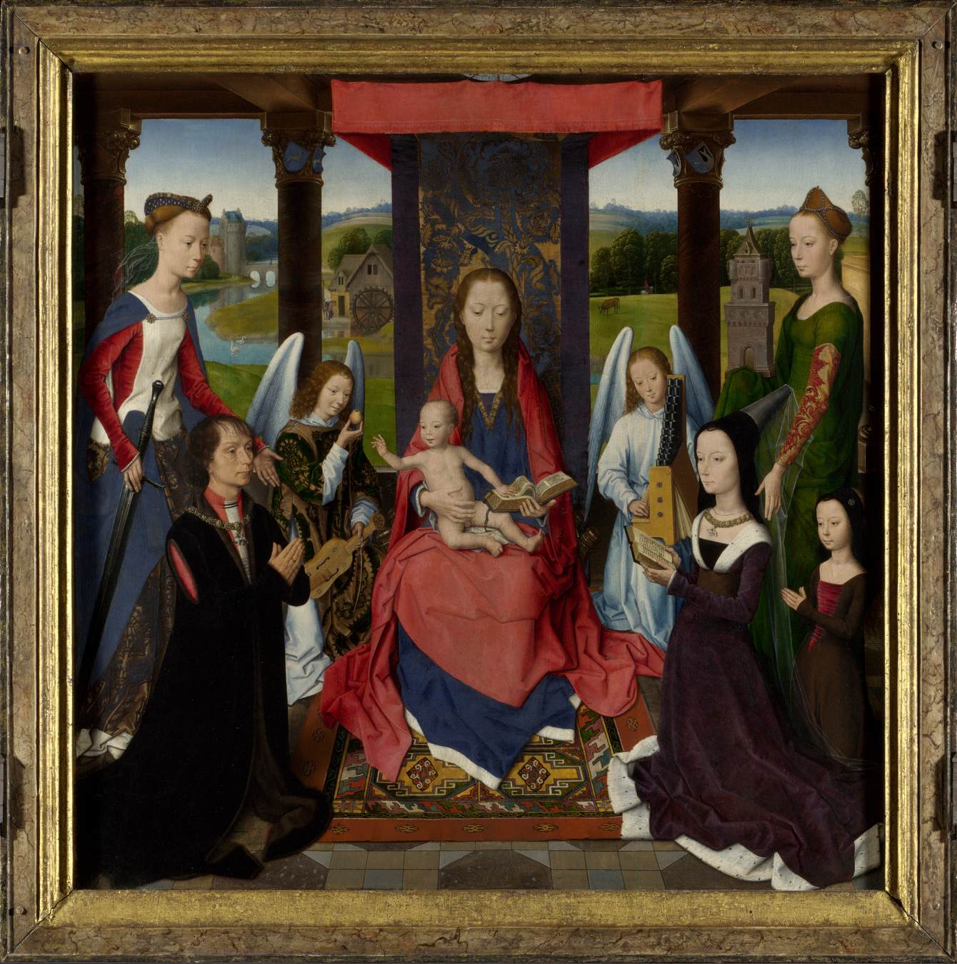 The Donne Triptych (central panel)