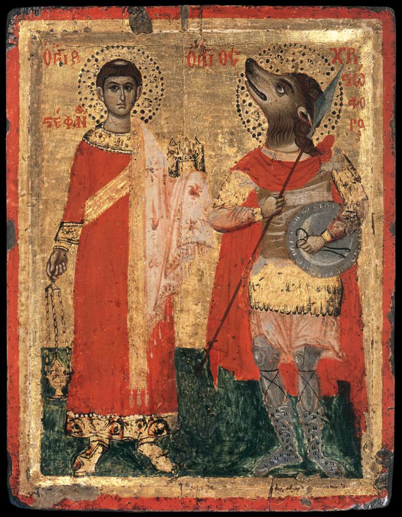 Saint Stephen and Saint Christopher
