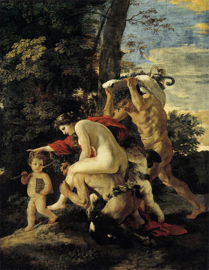 bacchic scene