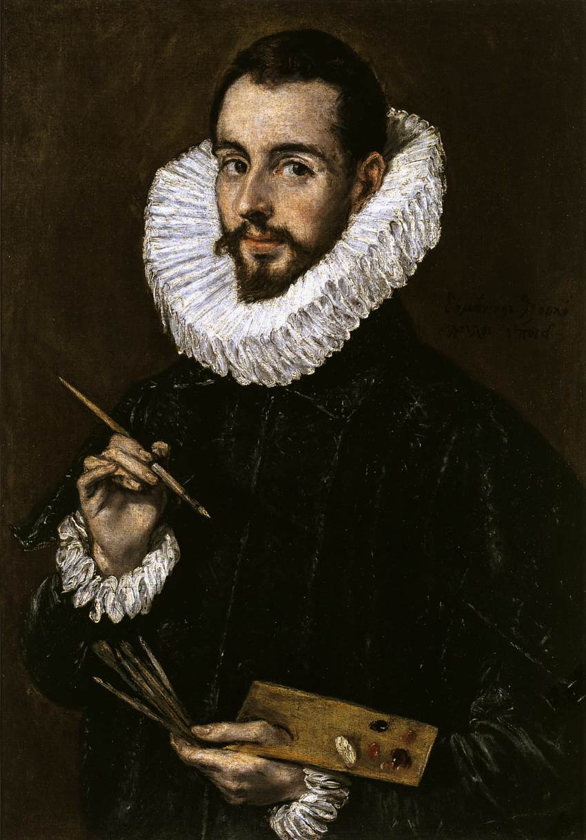 Portret van de zoon van de kunstenaar Jorge Manuel Theotokopoulos