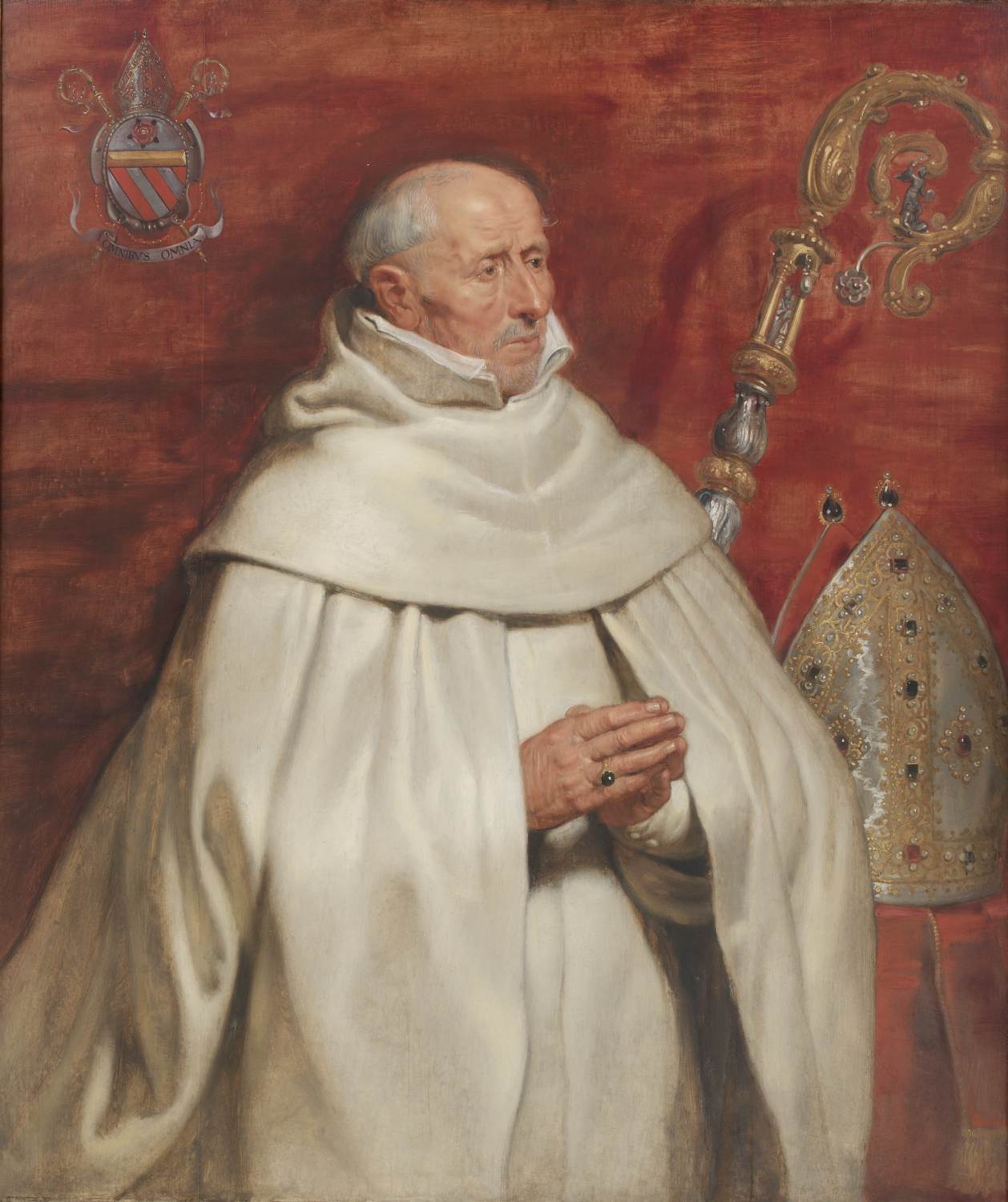 Matthaeus Yrsselius, Abbot of Sint-Michiel Abbey in Antwerp