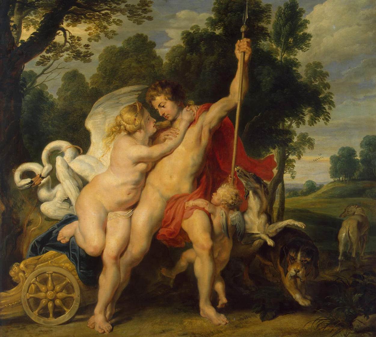 Venus und Adonis