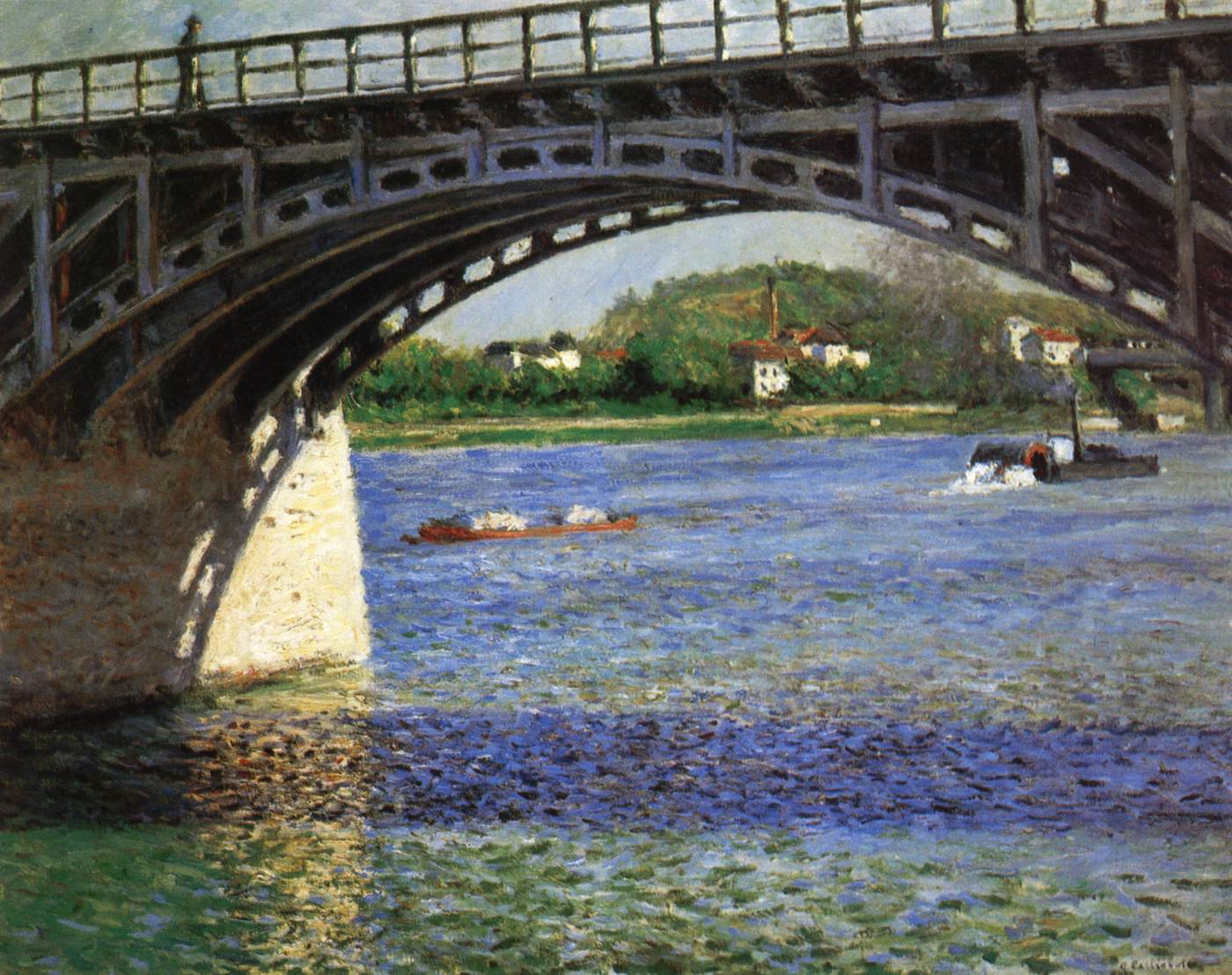 A Ponte de Argenteuil e o Sena