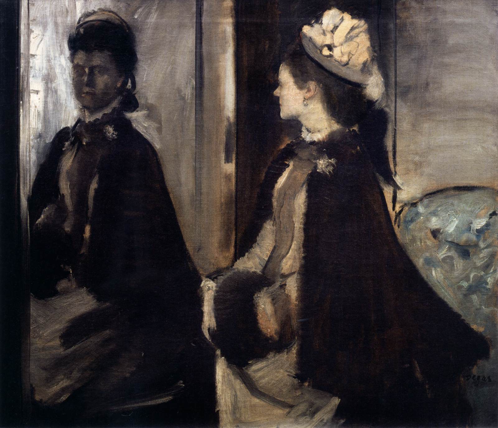 Madame Jeantaud dans le miroir