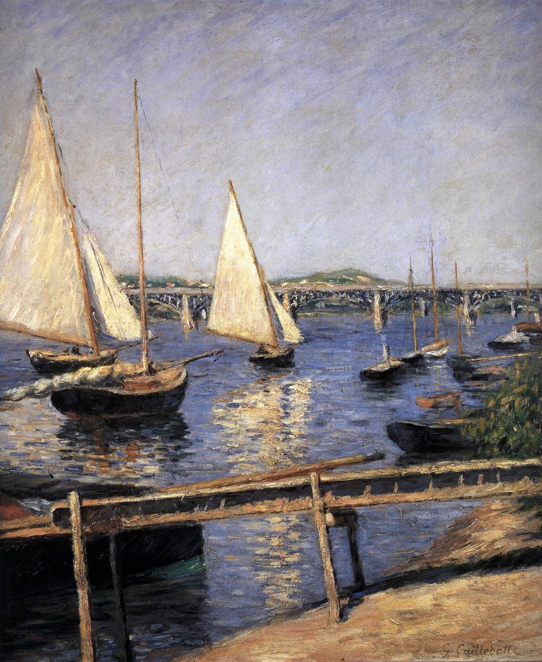 Sailing Boats in Argenteuil