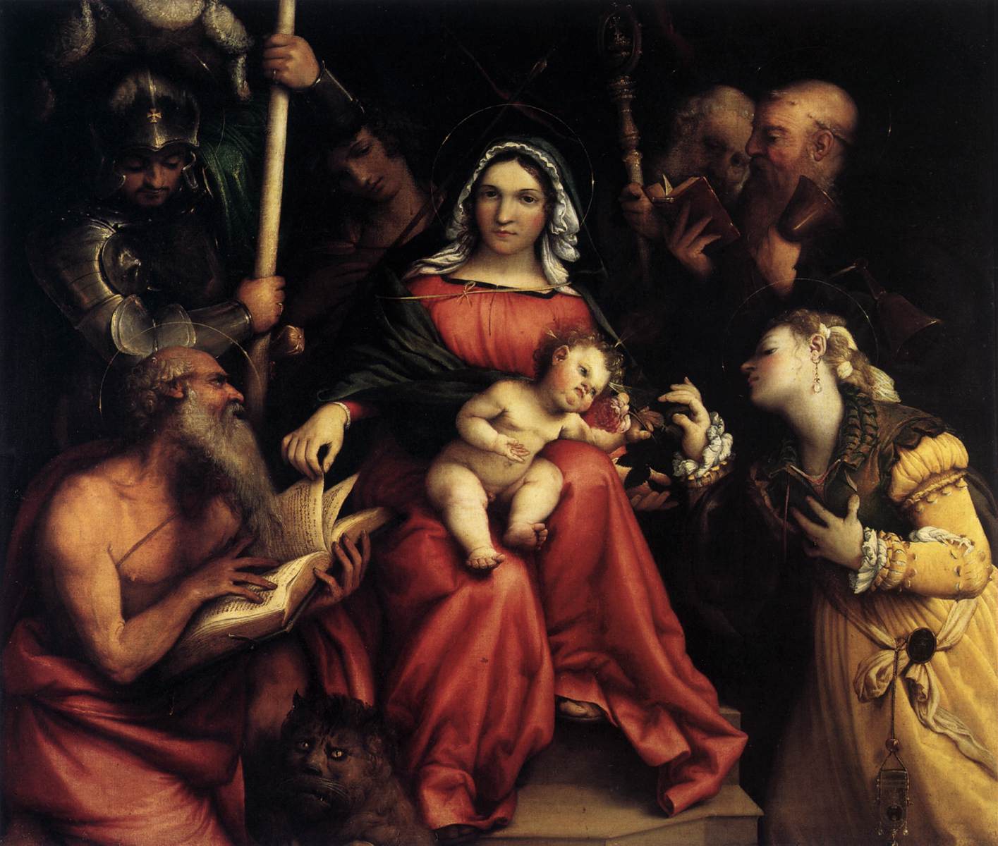 Mystic Marriage of Santa Catalina