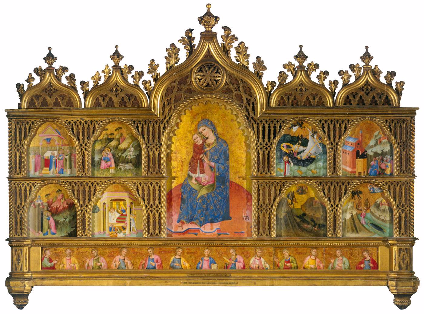 Retable de la Vierge Marie