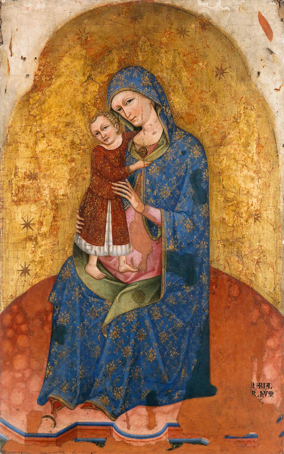 Retábulo de Nossa Senhora Maria (painel central) 