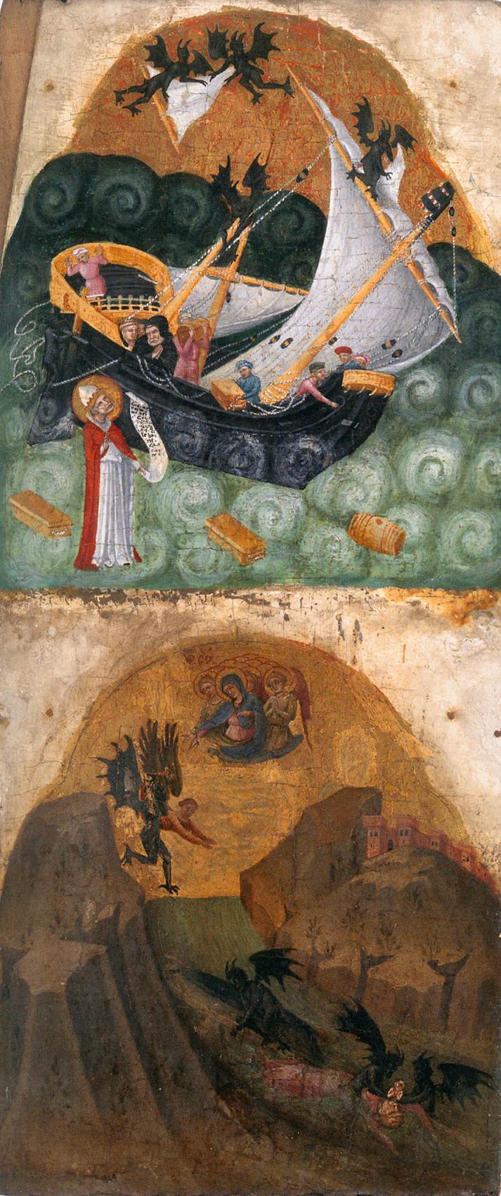 Retablo de La Virgen María (cerca del panel de La derecha)