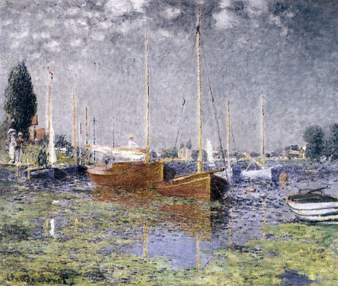 Red Boats in Argenteuil