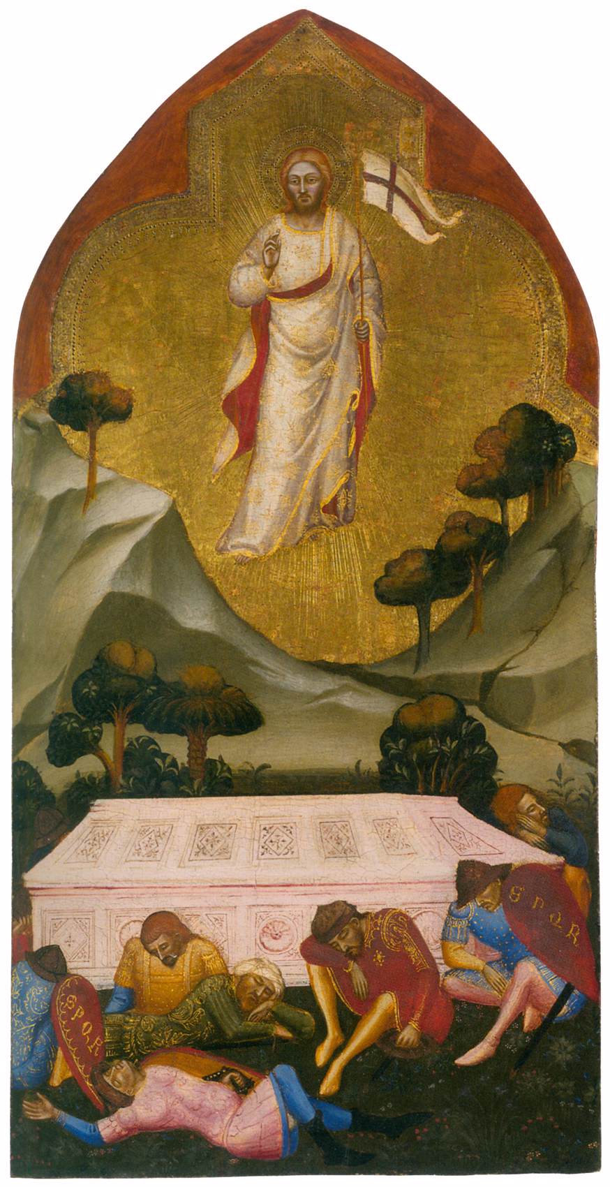 Altarpiece of San Pier Maggiore: The Resurrection