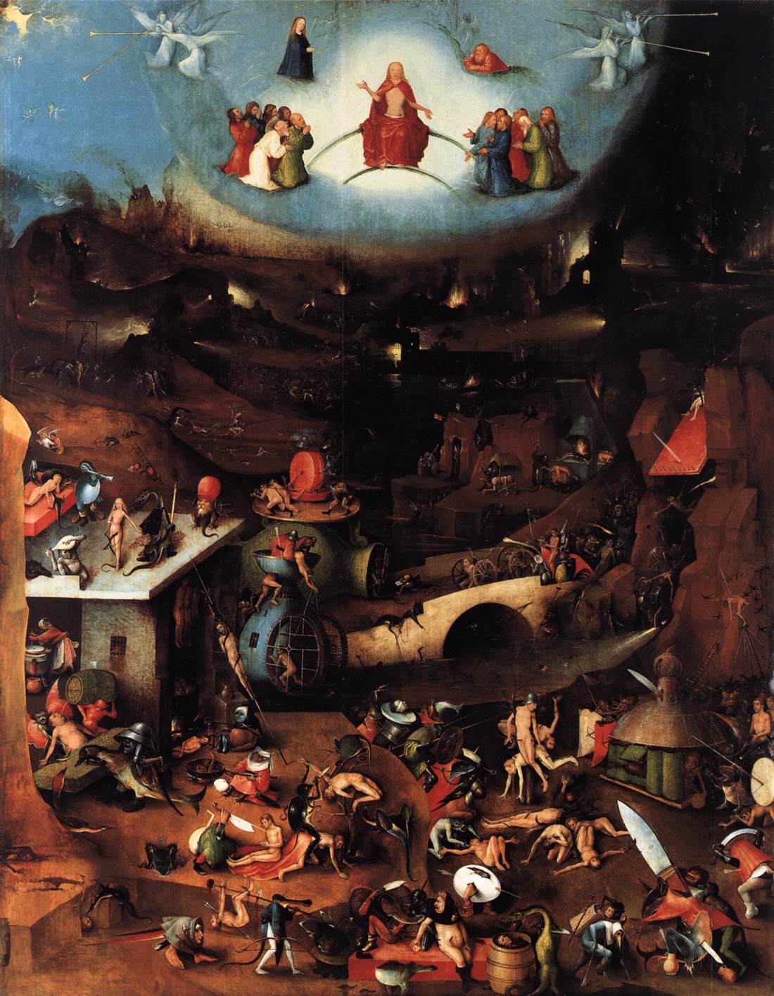 Triptych of the Last Judgment (pannello centrale) (pannello centrale)