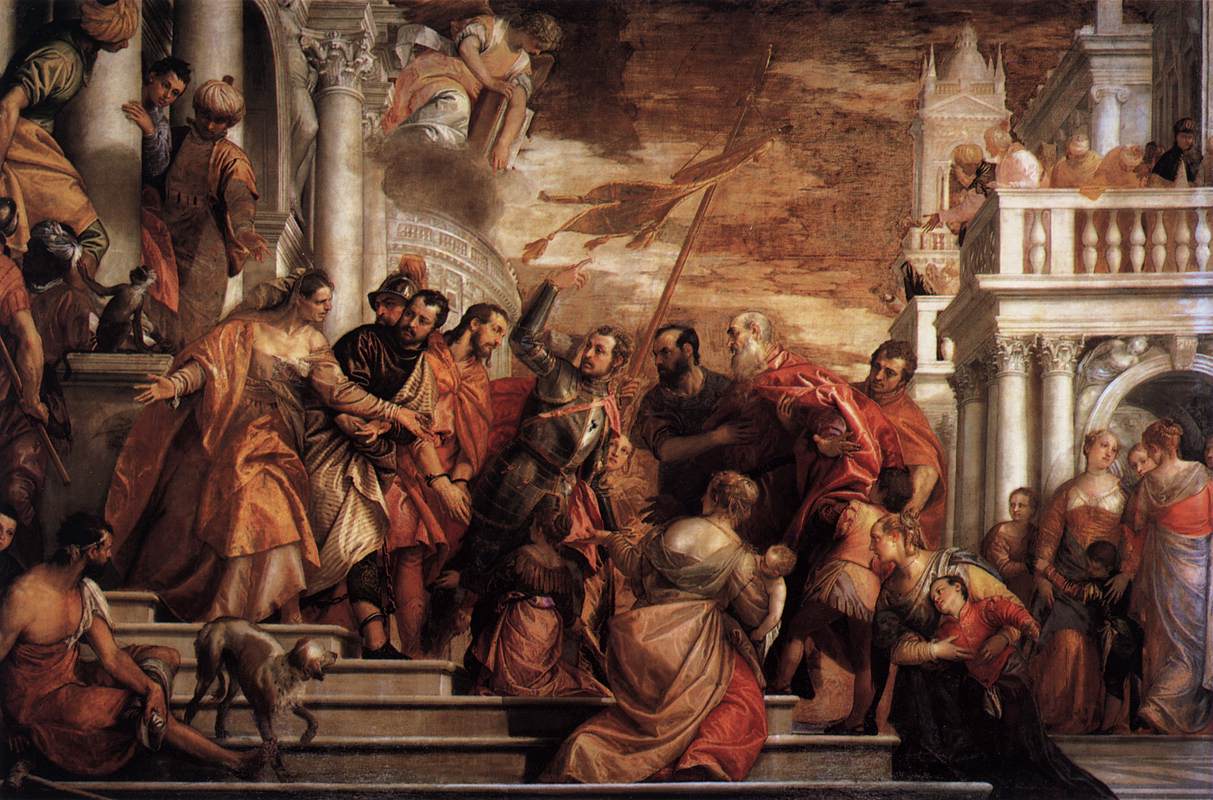 San Marcos e Marcellinus portano al martirio