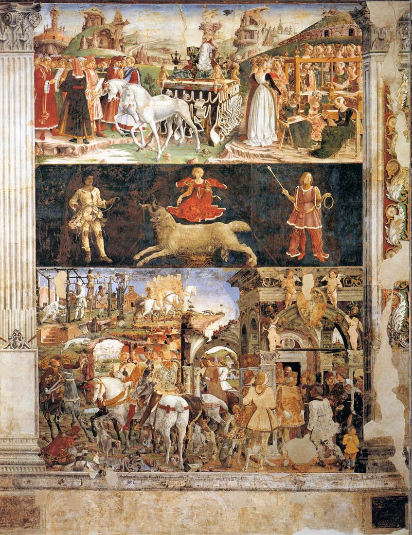 März Allegorie: Der Triumph von Minerva