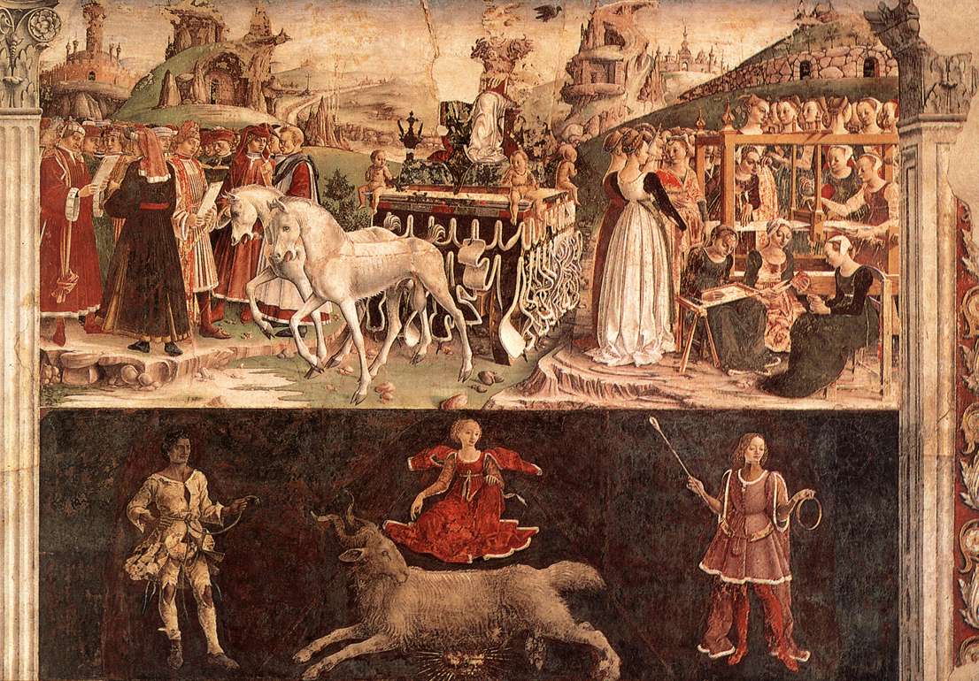 März Allegorie: Der Triumph von Minerva