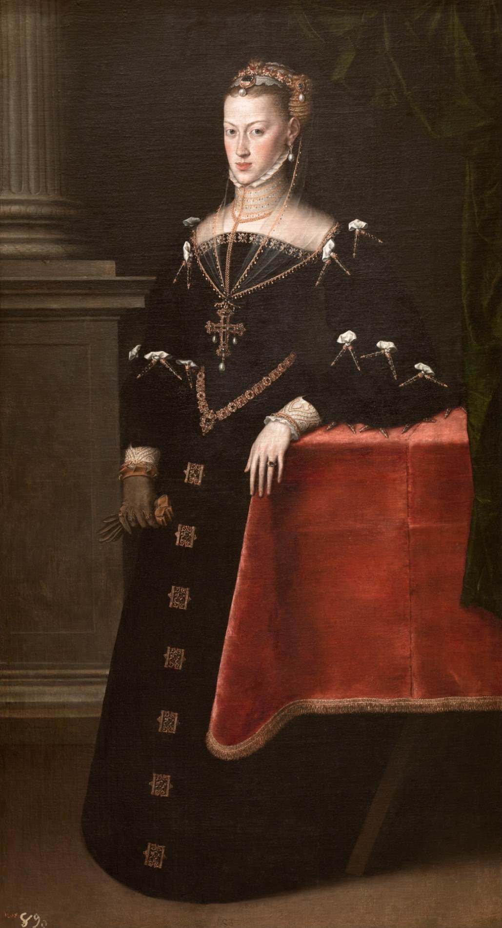 L'impératrice María de Austria, épouse de Maximiliano II