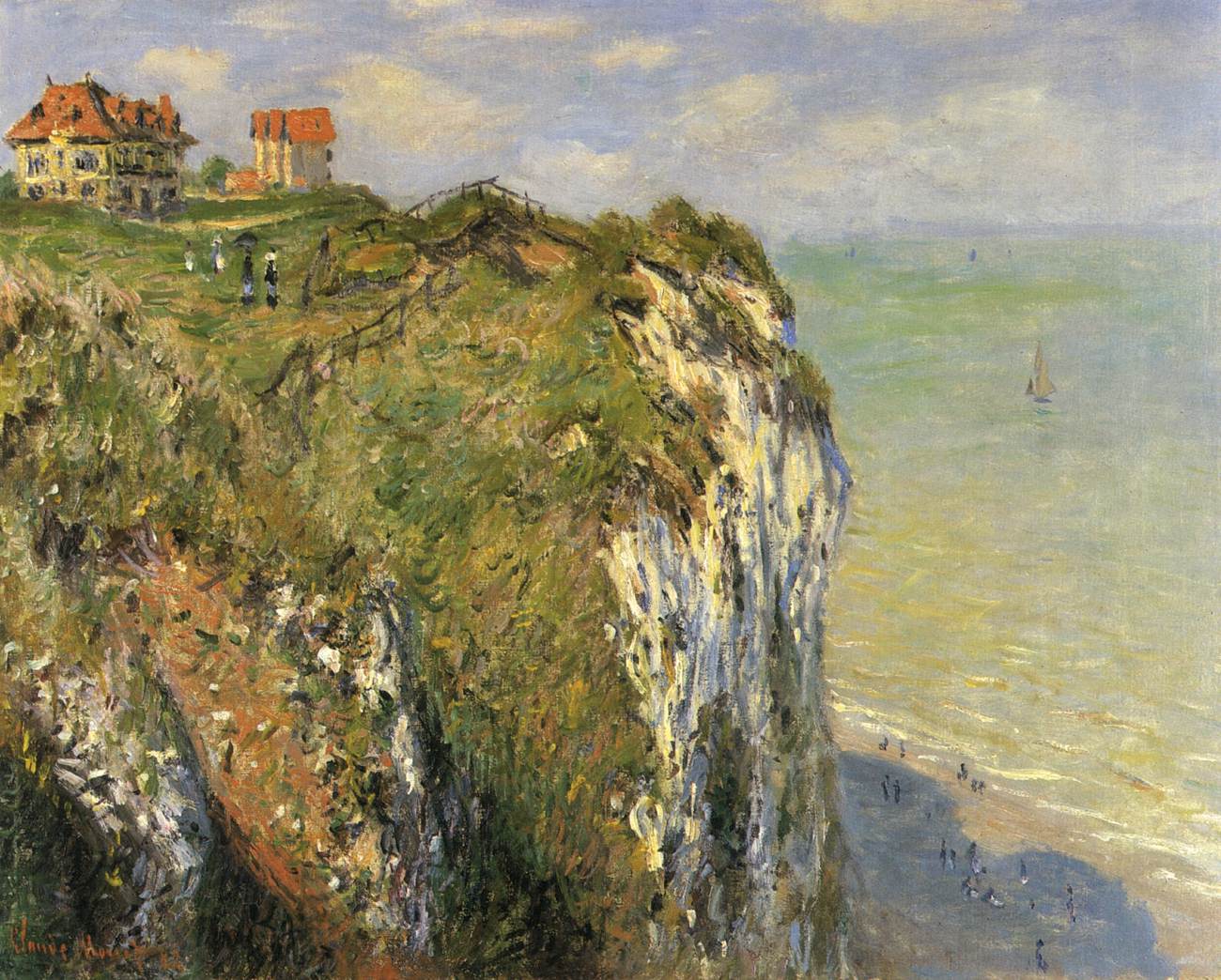Cliffs Near Dieppe