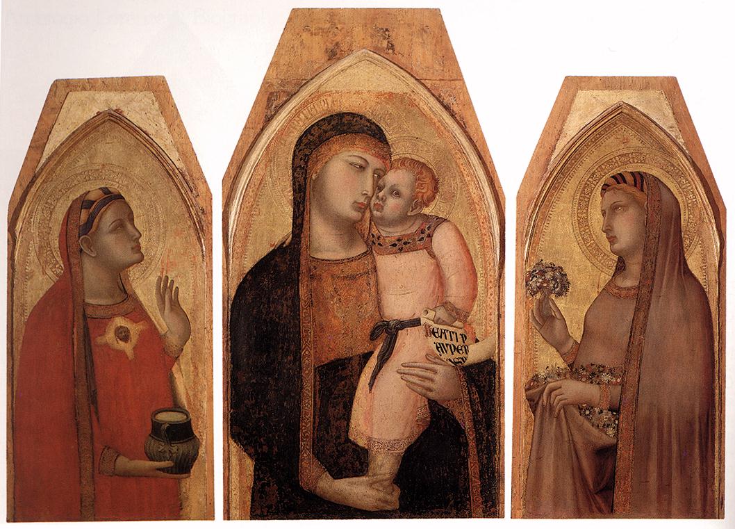 La Virgen y el Niño con María Magdalena y Santa Dorotea