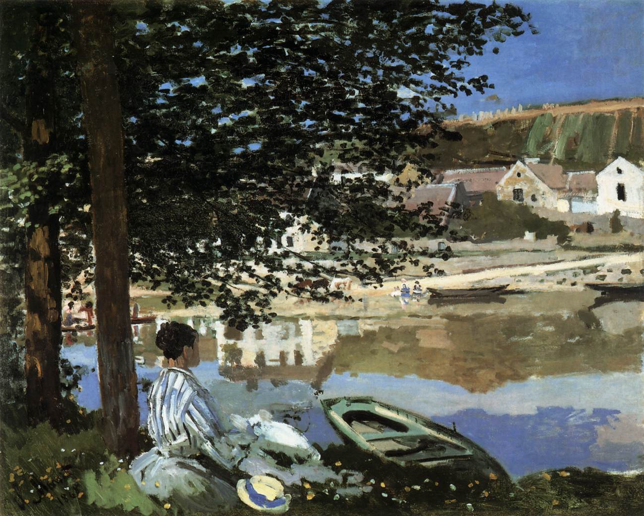 On the banks of the Seine, Bennecourt