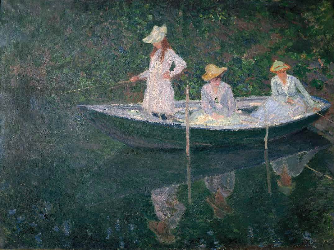 Le bateau à Giverny