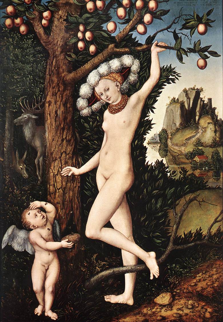 Cupido klaagt bij Venus