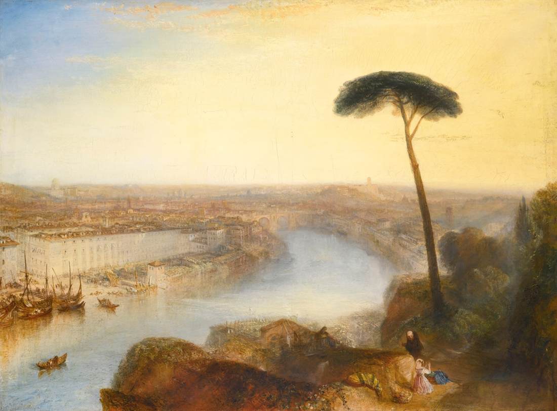 View of Rome from Mount Aventine