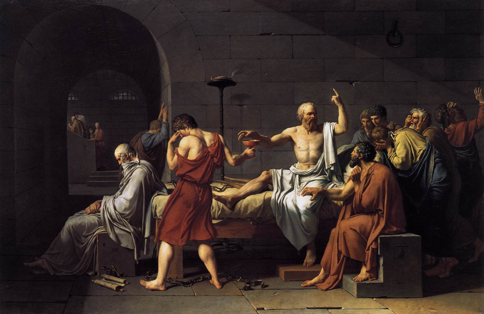 De dood van Socrates