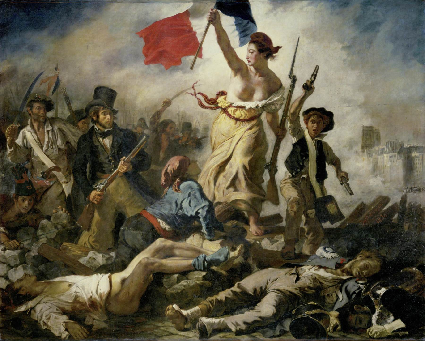 Liberty menior peuple (28 juillet 1830)