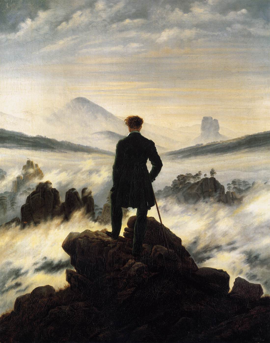 The Wanderer Above the Fog