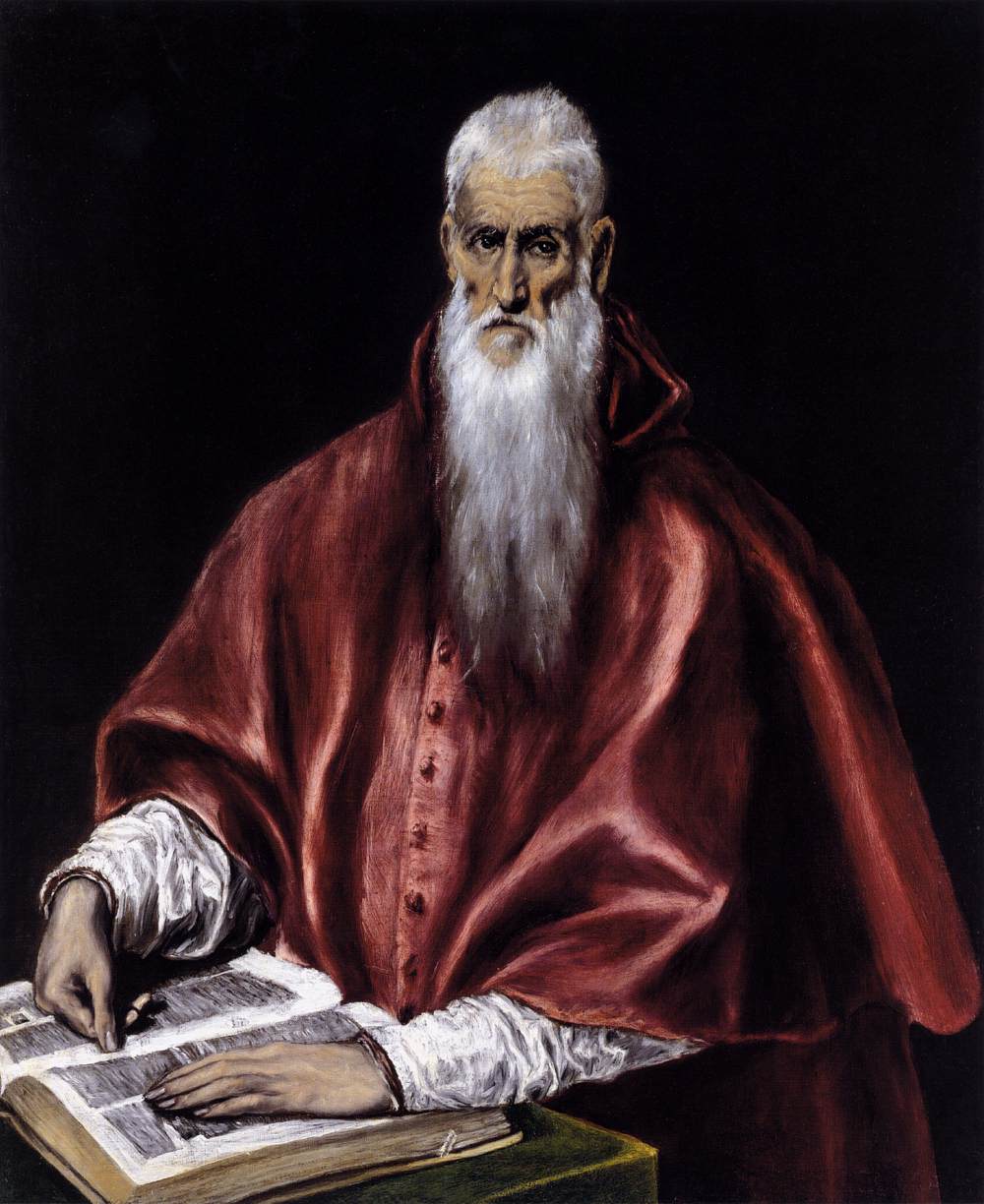 San Jerónimo als Gelehrter