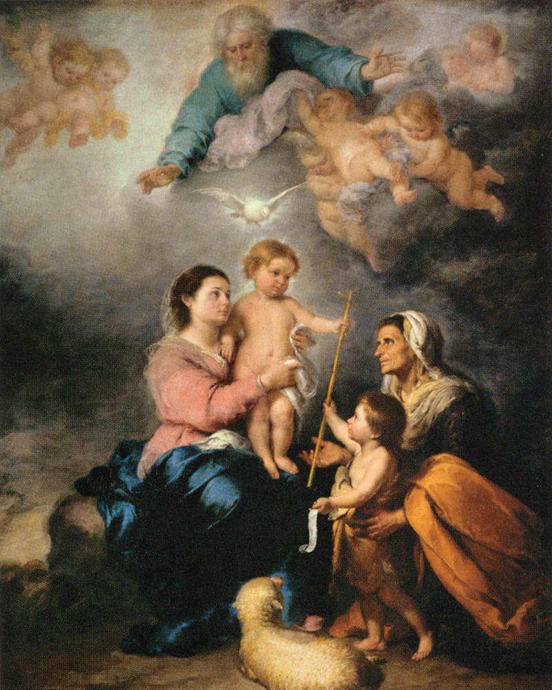 A Sagrada Família (A Virgem de Sevilha)
