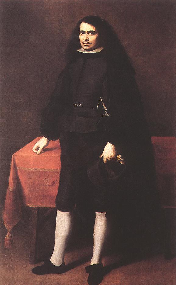 Ruff kolyesinde bir beyefendi portresi