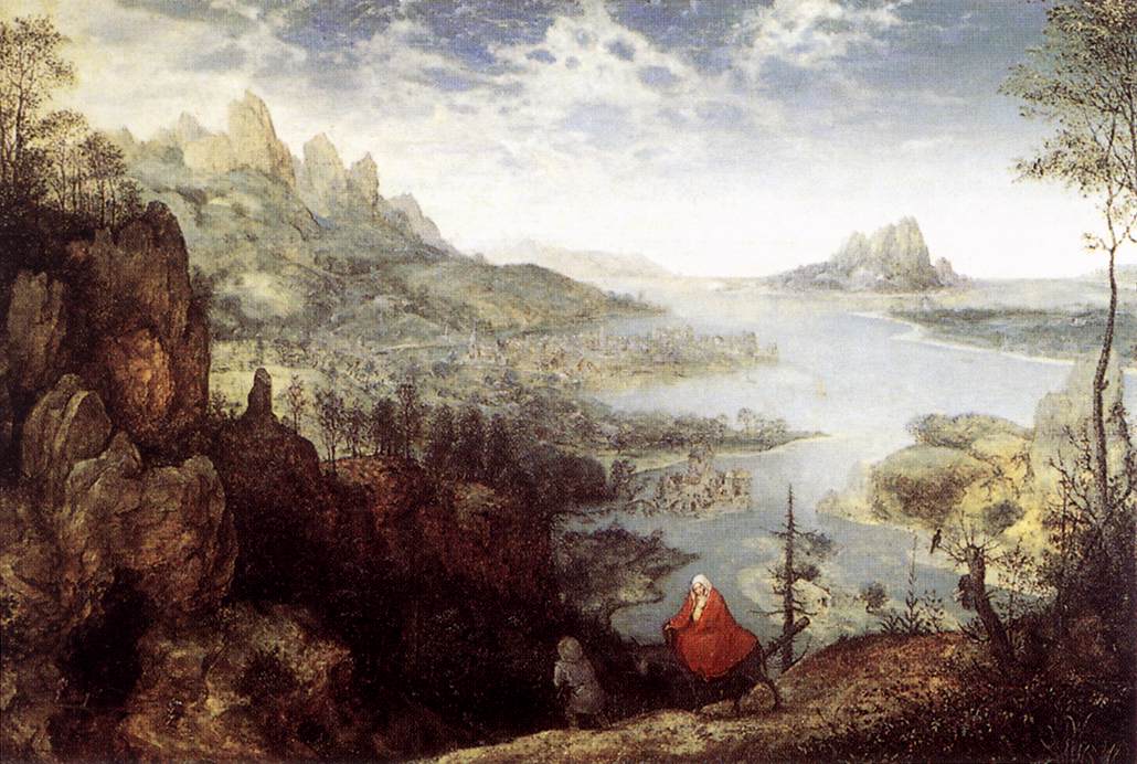 Landscape with Flight into Egypt