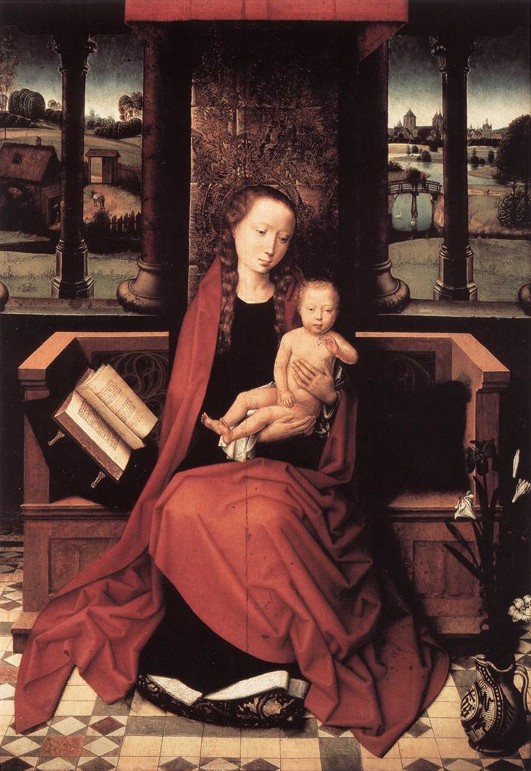 Panna a Enthroned Child