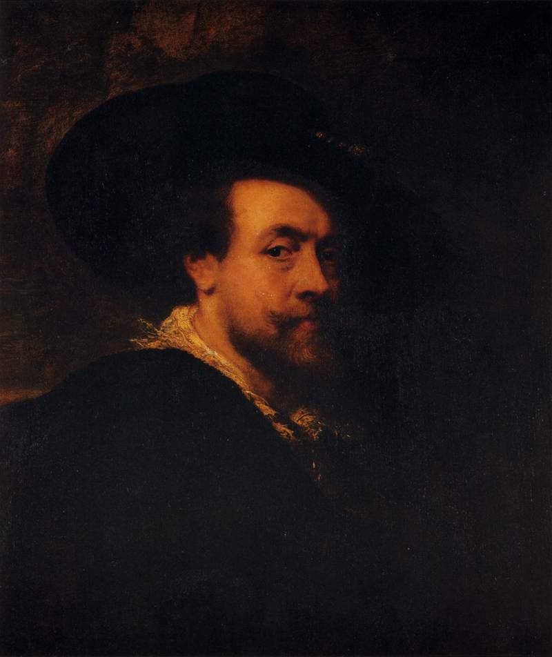 Self -Portrait z kapeluszem