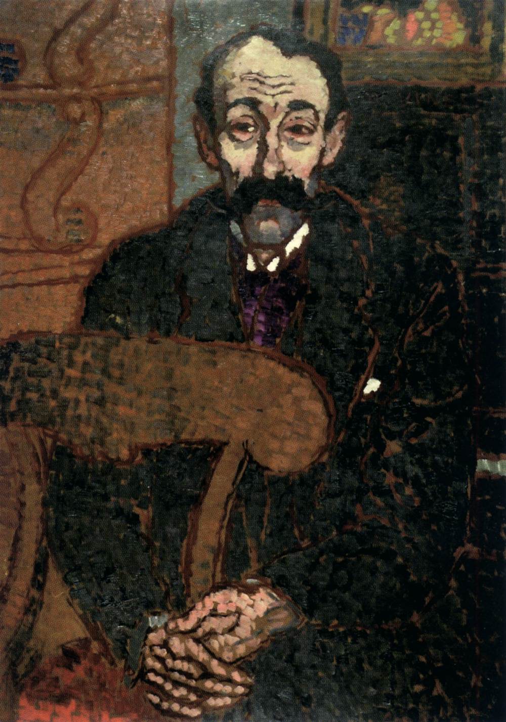 里卡多·维尼斯·罗达（RiccardoViñesRoda）的肖像，钢琴家