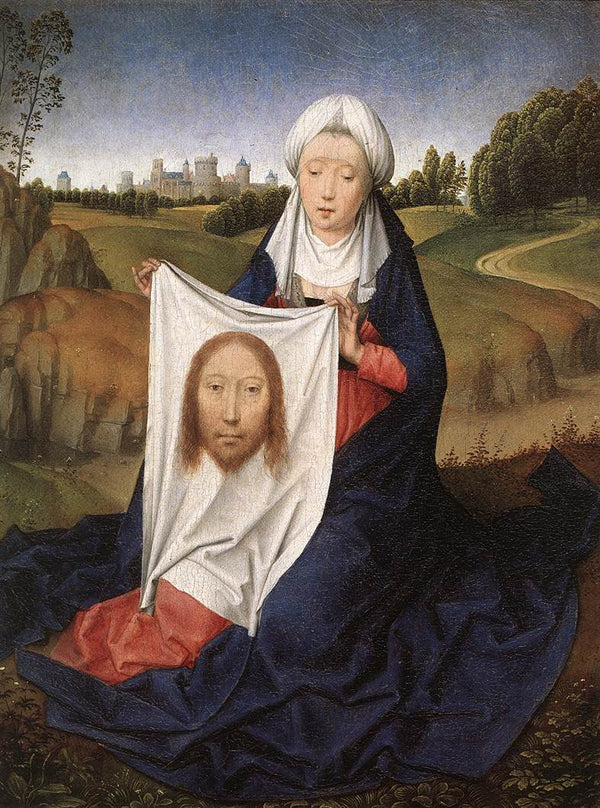 Diptych of Saint John and Veronica (right wing)