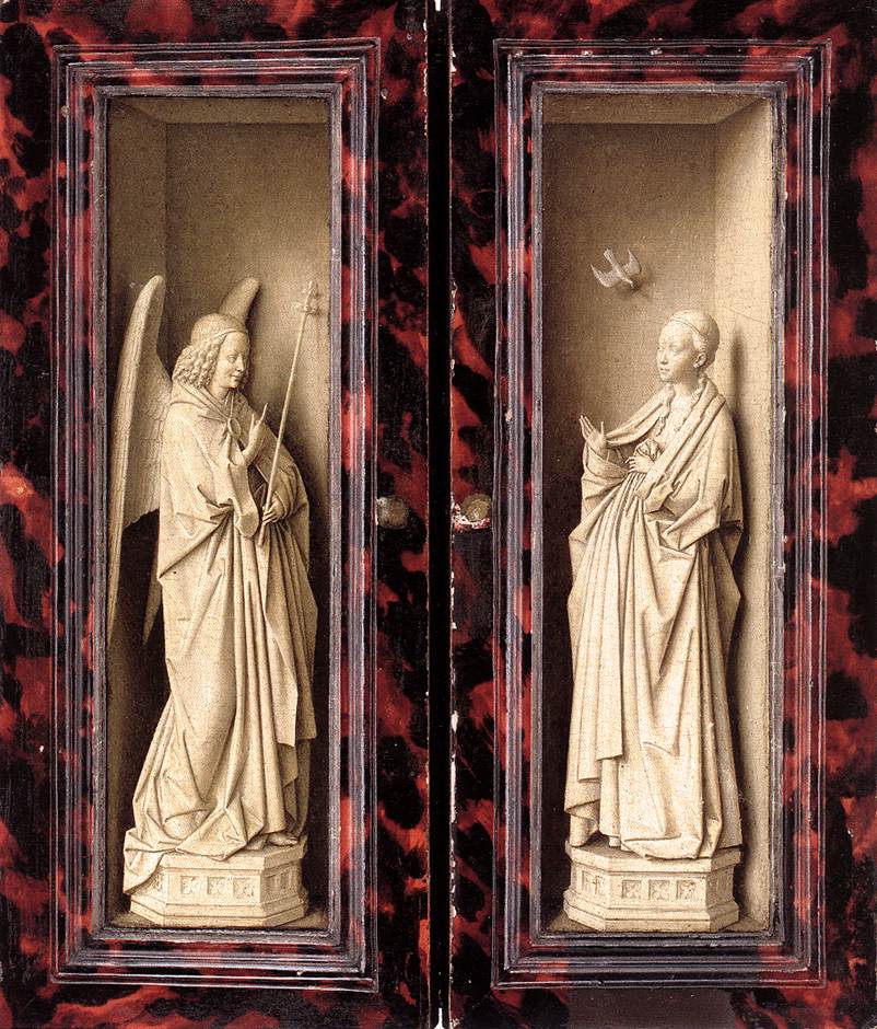 Small Triptych (Exterior Panels)