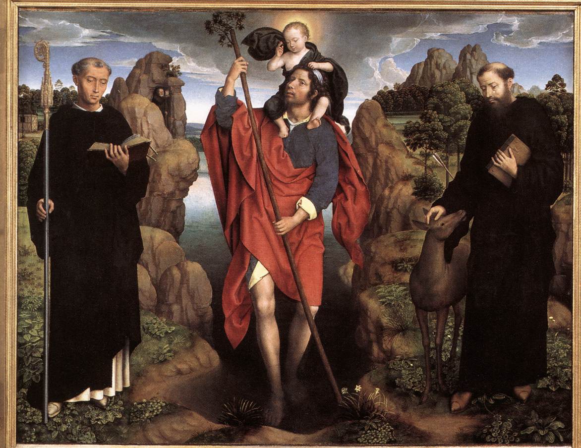 Triptych of The Moreel Family (central panel)