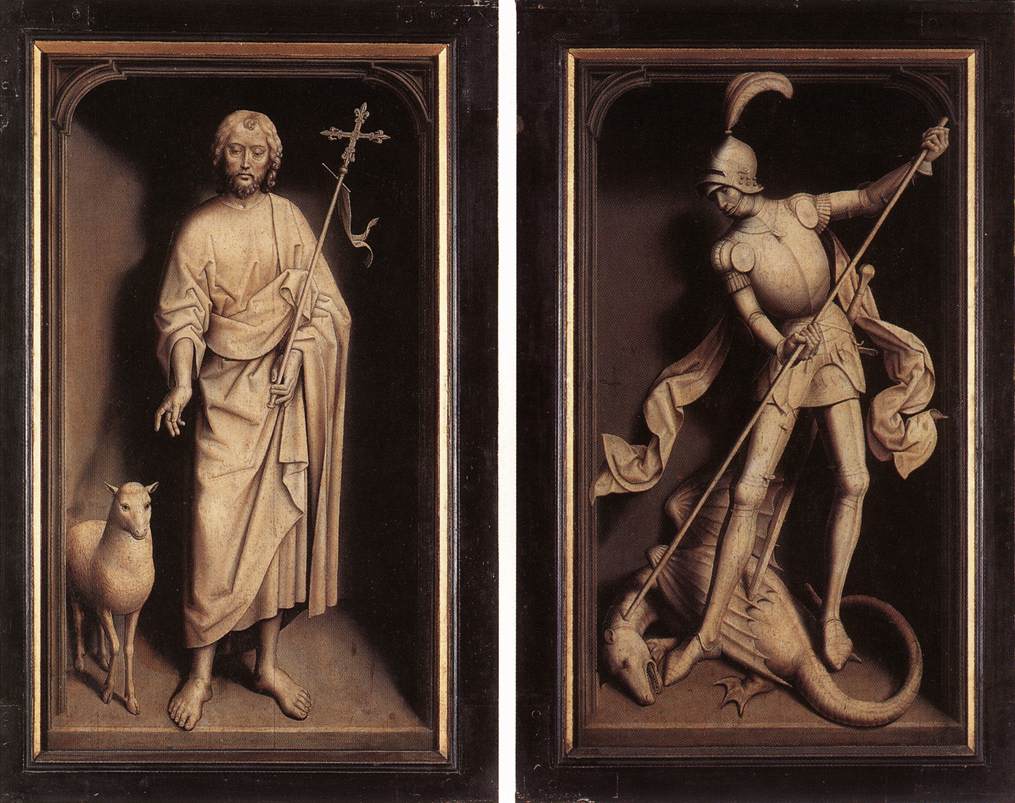 Triptychon der Moreel -Familie (geschlossen)