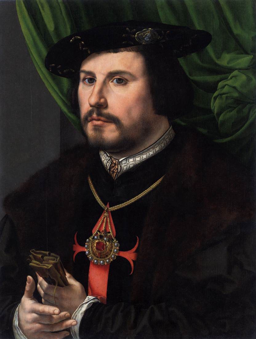 Porträt von Francisco de Los Cobos und Molina